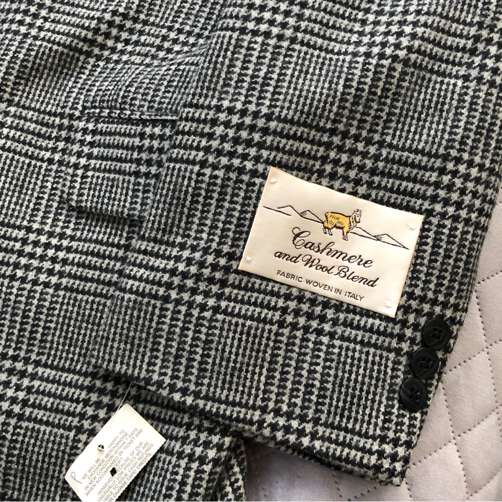 Wool Cashmere Blazer Dario Di Napoli Size R42 - Picture 7 of 13